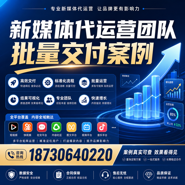 苏州代运营公司多客户账号批量高效交付案例